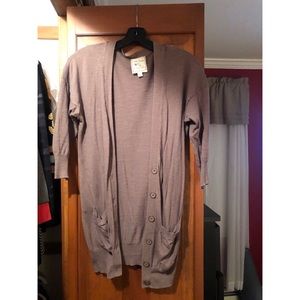 Pink Rose cardigan size L